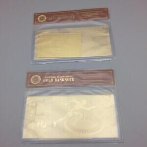 Rio Gold Banknote Olympics Commemorative Uncurrency Collectibles